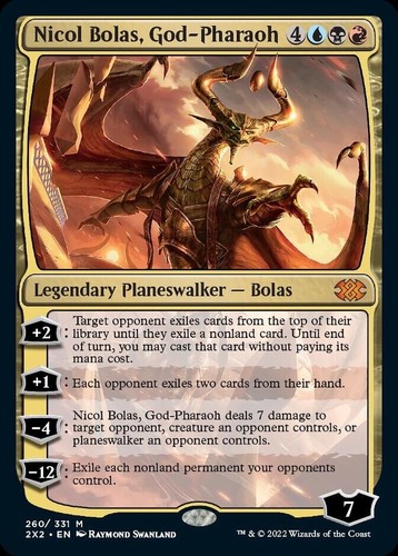 Nicol bolas god - god-pharaoh, nm