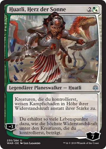 Magic the gathering mtg huatli - magic,