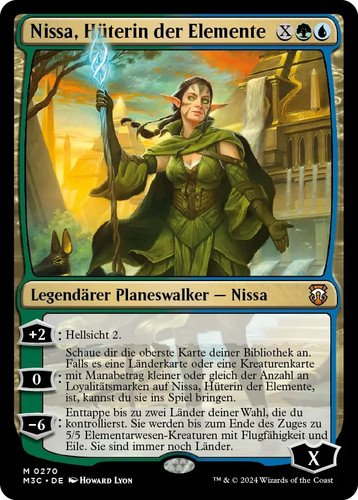 Mtg magic the - the, nissa