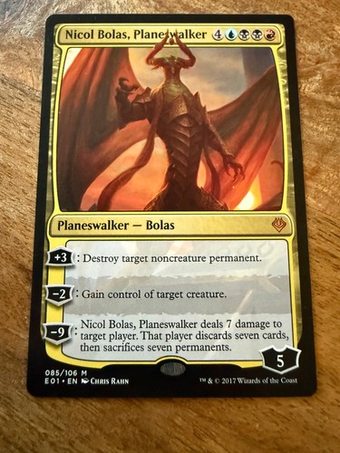 Nicol bolas planeswalker - bolas,,