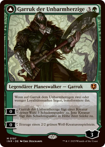 Mtg magic the gathering - the, garruk