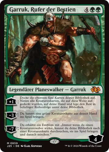 Mtg magic the gathering garruk - the,