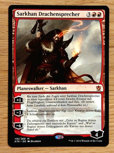 Mtg magic sarkhan - mtg,