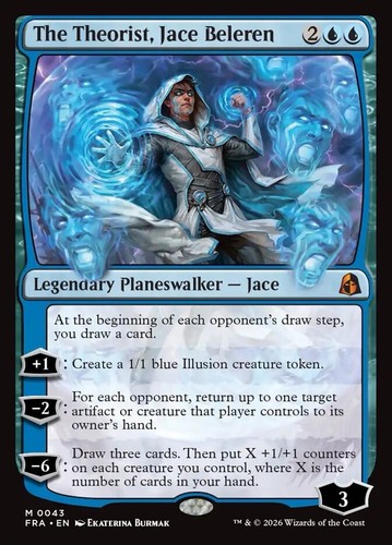 The theorist jace beleren foil - theorist,