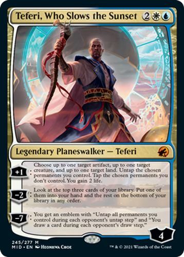 Teferi who slows the - teferi,,