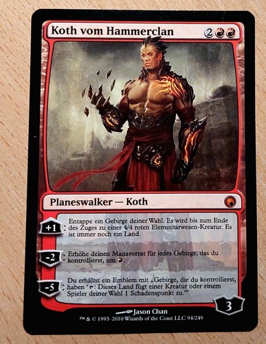 Mtg magic koth vom - mtg,