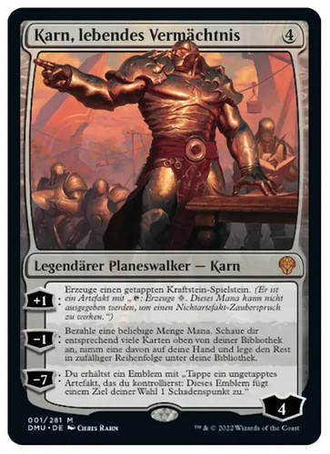 Mtg magic the - magic, karn