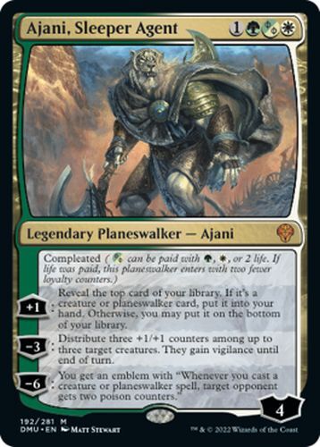 Ajani sleeper agent - ajani,,
