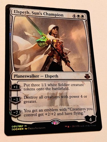 Mtg magic foil elspeth - mtg, #