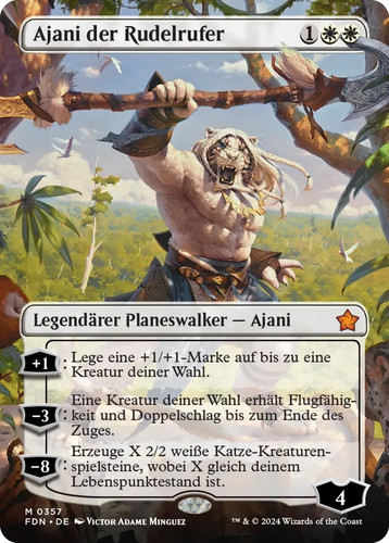 Magic the gathering ajani - gathering, der