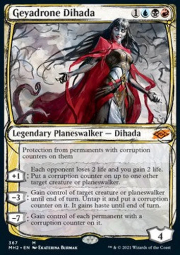 Magic mtg geyadrone dihada - magic/mtg,